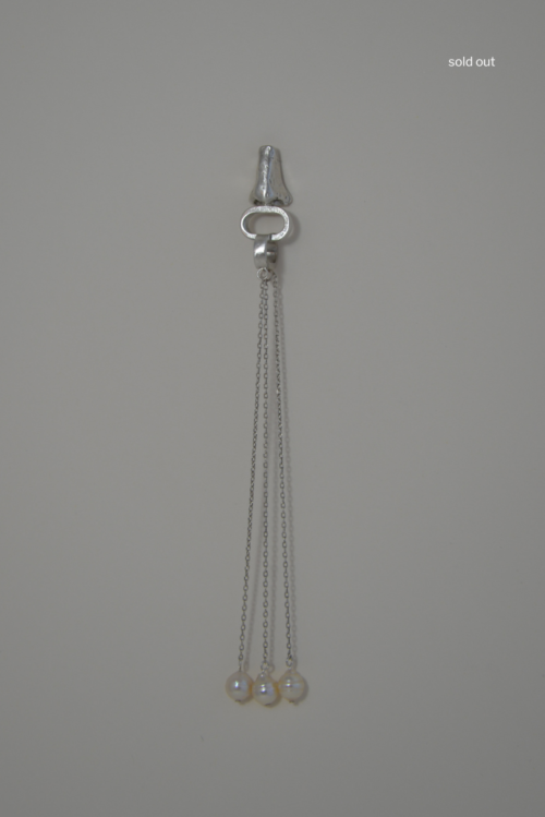 Boucle d'oreille piece unique en argent fairmined ethique et argent certifié RJC upcycling