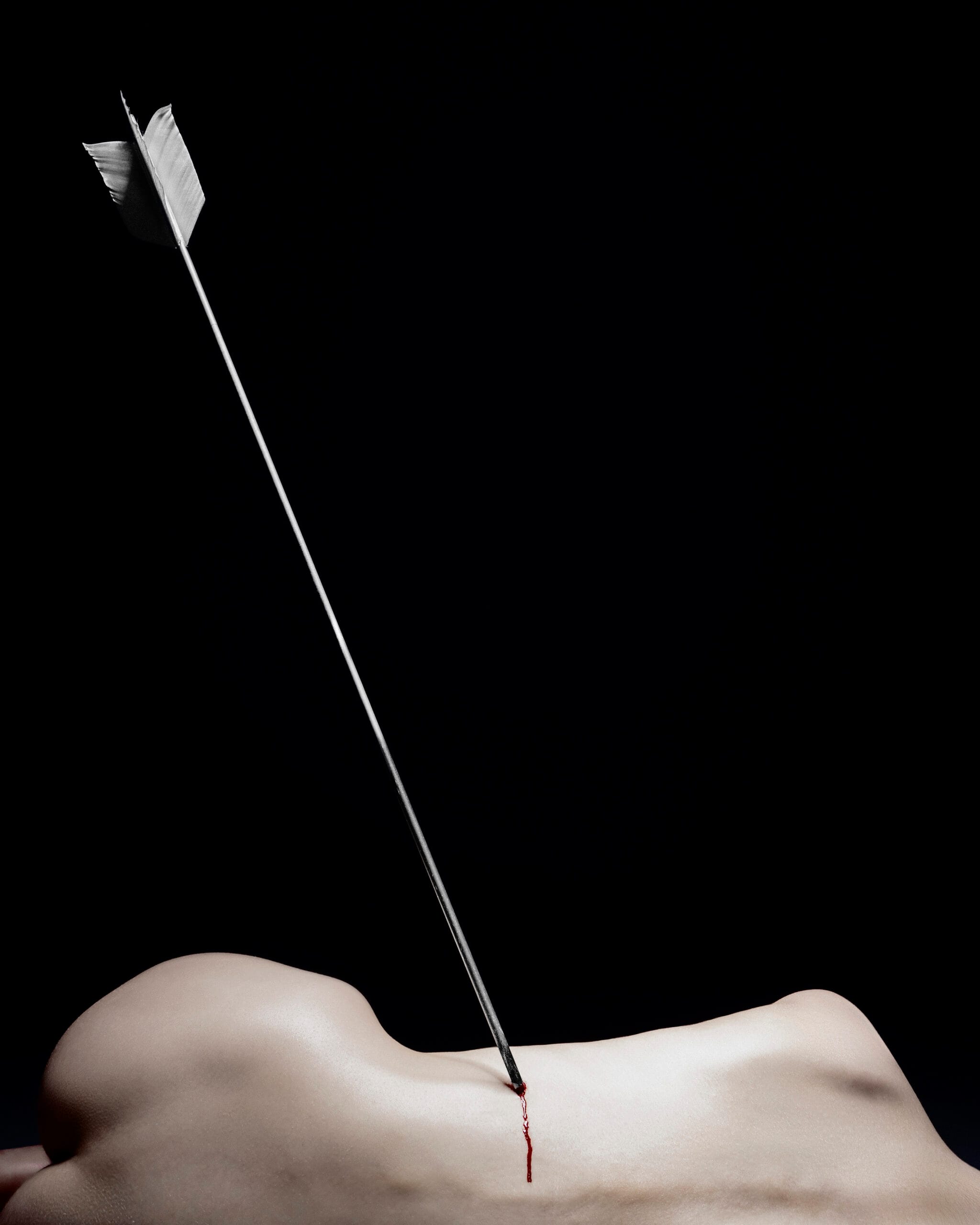 Corps avec fleche phtot de mode 